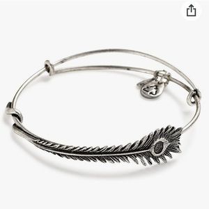 Alex and Ani Spiritual Armor Plume Bangle Bracelet